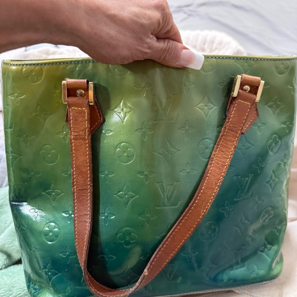 Louis Vuitton Gradient Green Tote